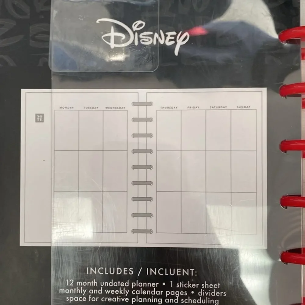 Disney MICKEY “PLAN YOUR DREAMS” Classic the happy planner creative planning